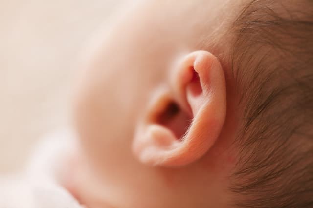 Child's ear