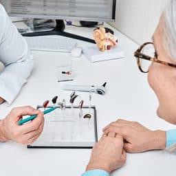 BTE hearing aids are recommended by audiologist to his patient because it is best hearing solutions for her.